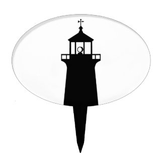 lighthouse cake topper
