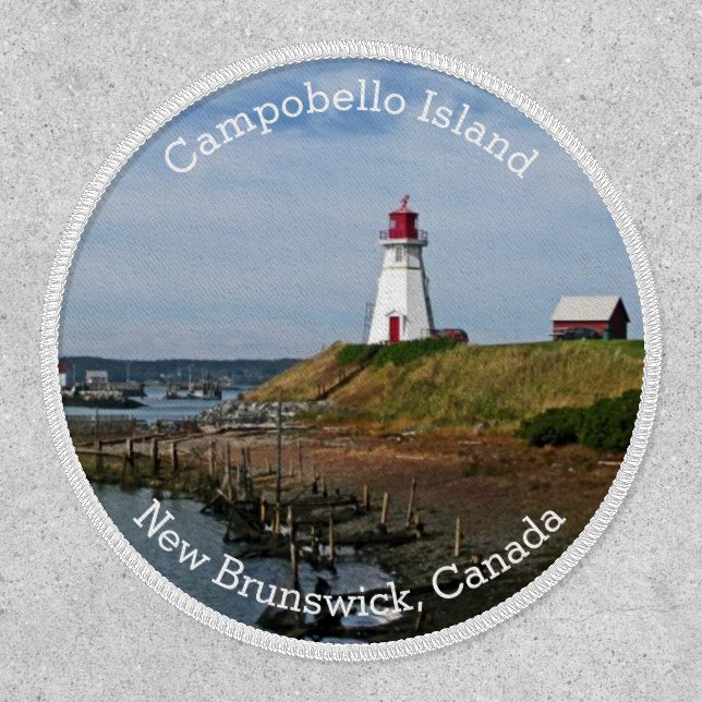 Lighthouse Campobello Island New Brunswick Patch (Front)