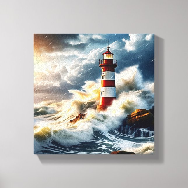 Lighthouse  canvas print (Front)