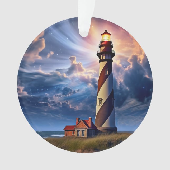 Lighthouse Cape Hatteras, NC Ornament (Front)