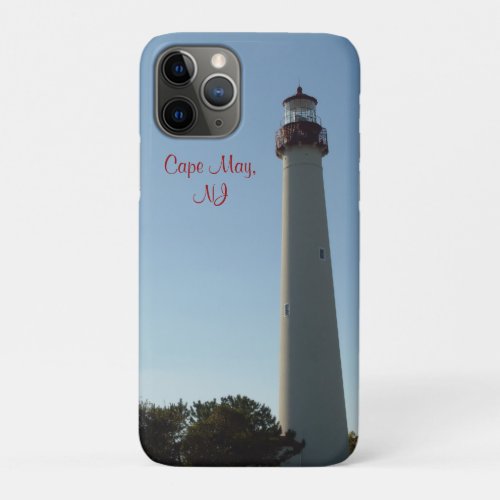 Lighthouse Cape May NJ iPhone 11 Pro Case
