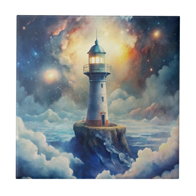 Lighthouse Ceramic Tile (Front)