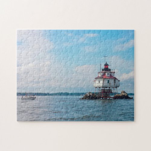 Lighthouse Chesapeake Bay Jigsaw Puzzle