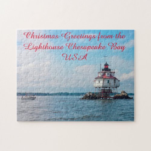Lighthouse Chesapeake Bay Jigsaw Puzzle