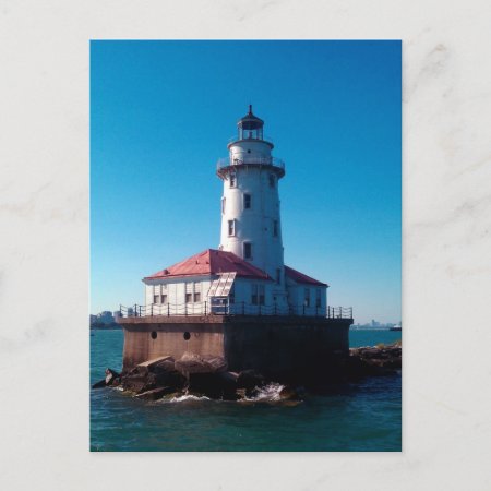 Lighthouse, Chicago's Navy Pier Postcard