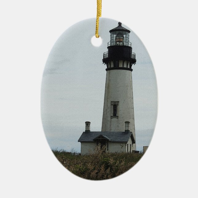 Lighthouse Christmas Ornament (Front)