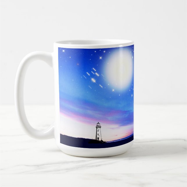 Lighthouse Coffee Mug (Left)