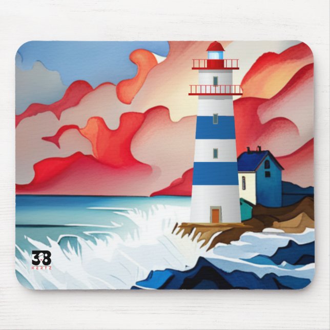 Lighthouse Collection Mouse Pad (Front)