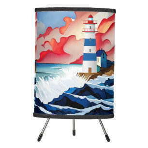 Lighthouse Collection Tripod Lamp