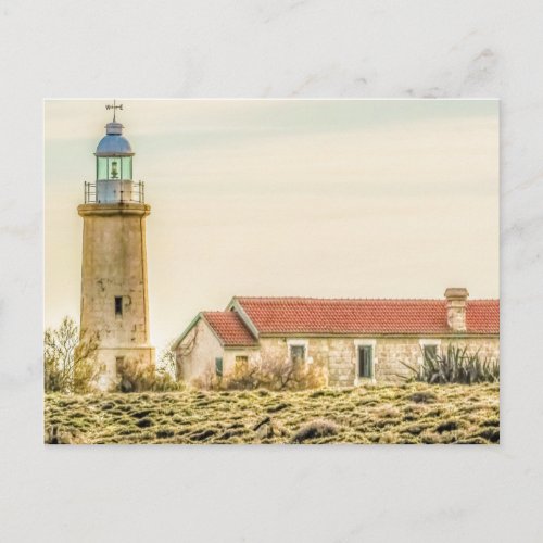 lighthouse Cyprus Cavo Greko Postcard