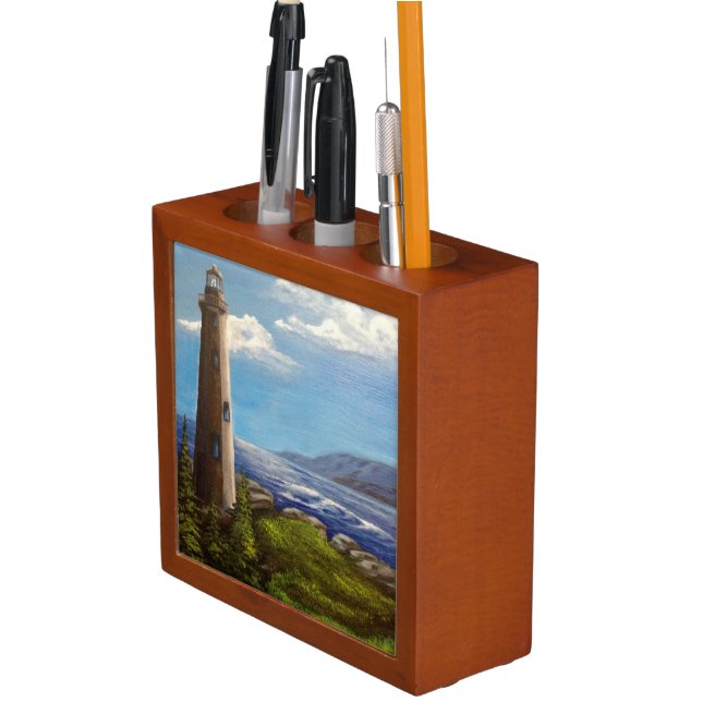 Lighthouse Desk Organizer (In Situ)