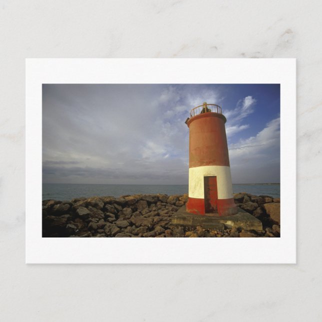 Lighthouse, Djerba Coast, Tunisia Postcard (Front)