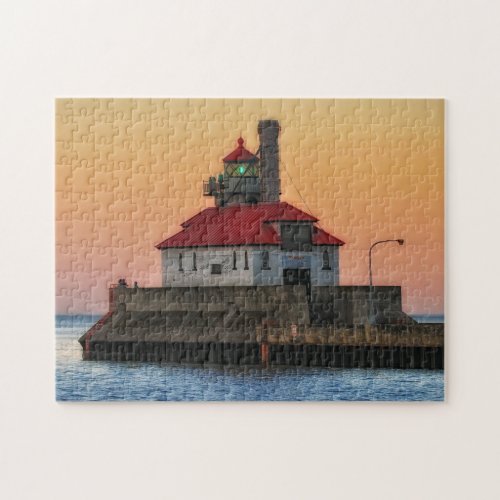 Lighthouse Duluth Minnesota Jigsaw Puzzle