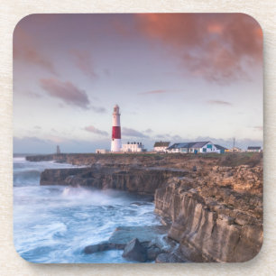 Lighthouse England Beverage Coaster