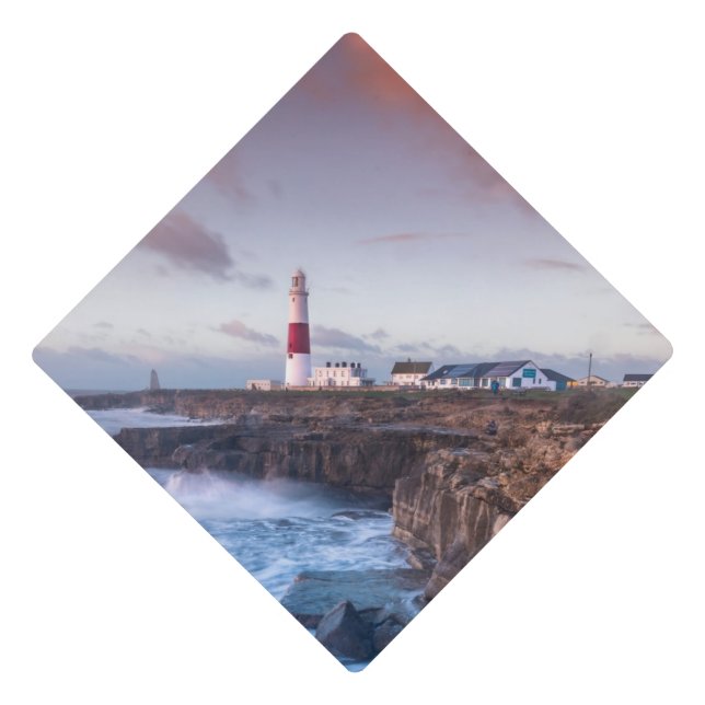 Lighthouse England Graduation Cap Topper (Front)