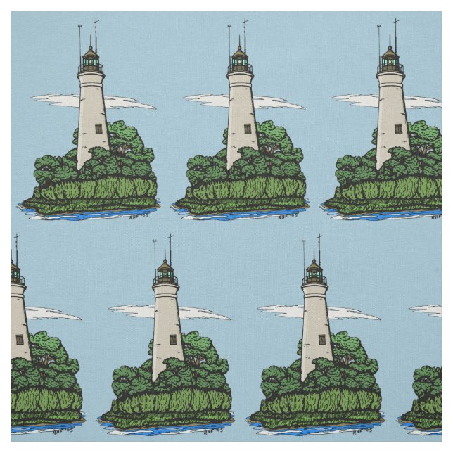Lighthouse Fabric (Swatch)