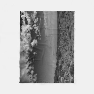 Lighthouse Faro de Abona, Tenerife Fleece Blanket