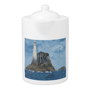 Lighthouse Fastnet, Ireland, Irish Sea,  Teapot