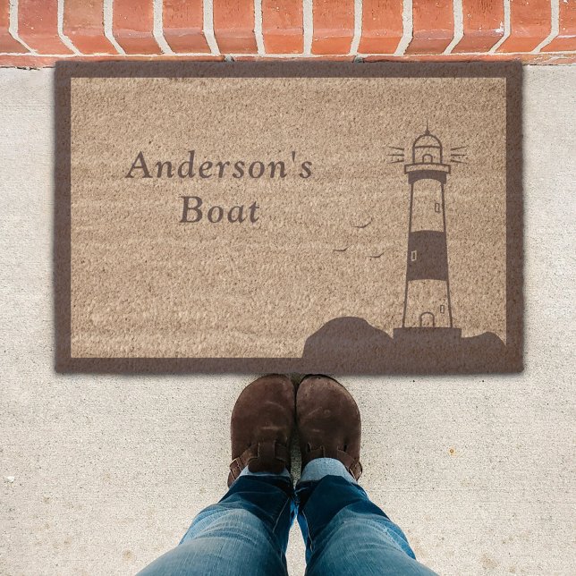 Lighthouse Fiber Doormat (Lighthouse Doormat)