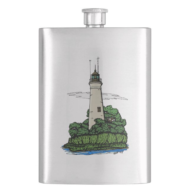 Lighthouse Flask (Front)