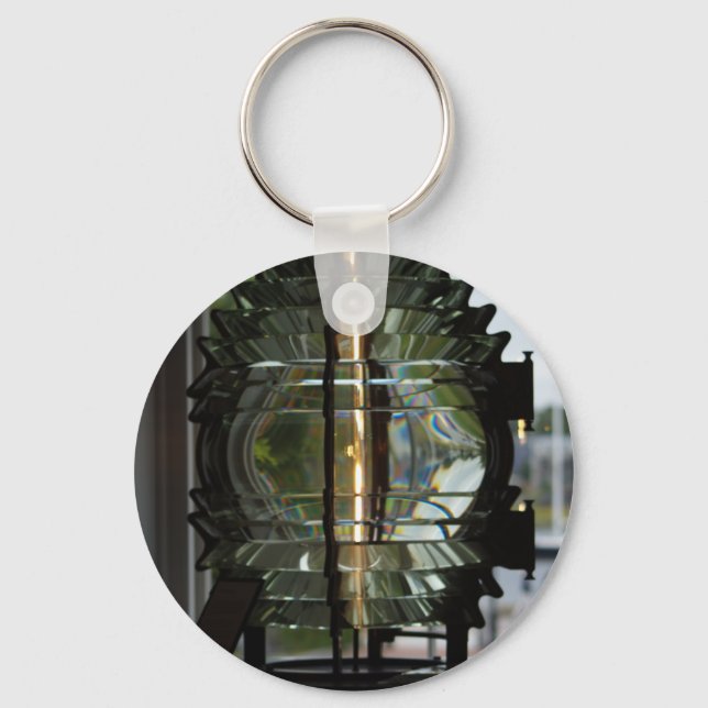 Lighthouse Fresnel Lens Keychain (Front)
