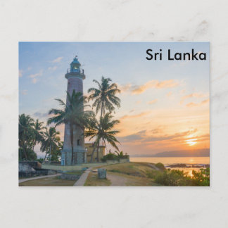 Lighthouse, Galle, Sri Lanka Postcard