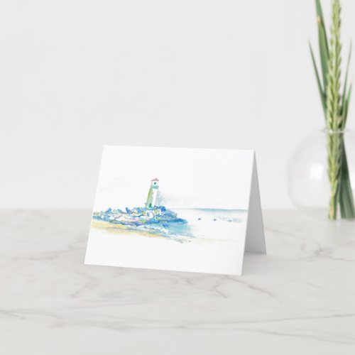 Lighthouse Greeting Card