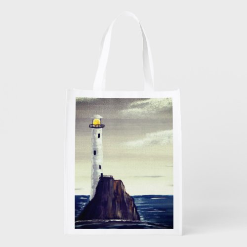 Lighthouse Grocery Bag