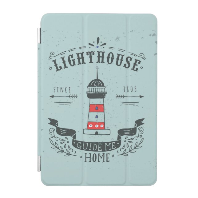 Lighthouse Guide Me Home Poster iPad Mini Cover (Front)