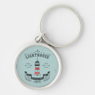 Lighthouse Guide Me Home Poster Keychain