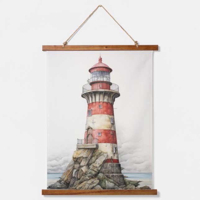 Lighthouse Hanging Tapestry (Front)