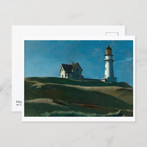 Lighthouse Hill  Edward Hopper  Postcard