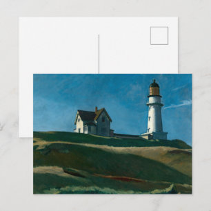 Lighthouse Hill Edward Hopper Postcard