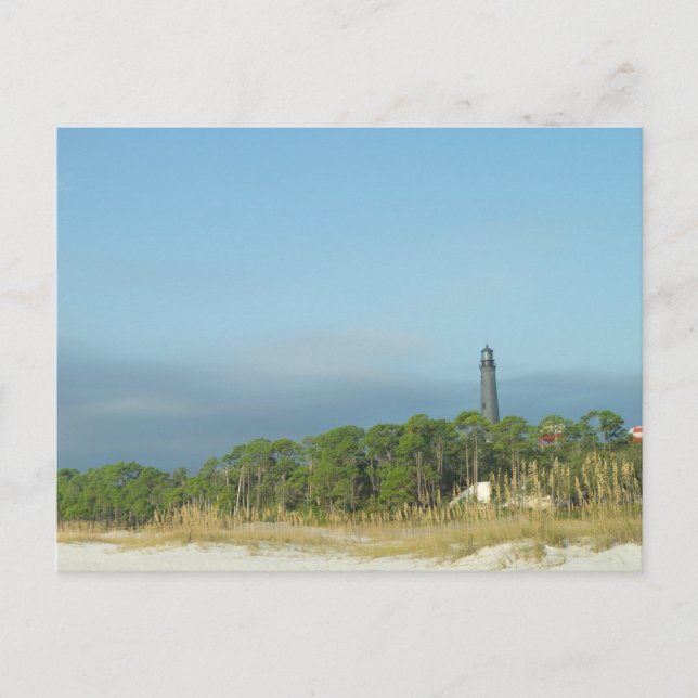 Lighthouse Holiday Postcard (Front)