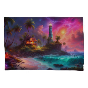 Lighthouse Home Pillow Case