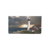 Lighthouse in a Storm Checkbook Cover (Front)