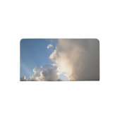 Lighthouse in a Storm Checkbook Cover (Back)