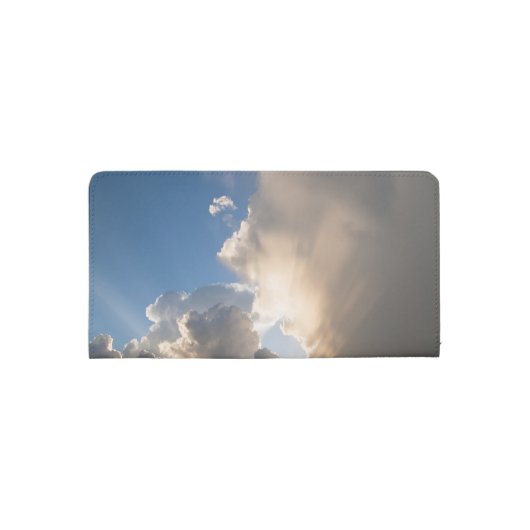 Lighthouse in a Storm Checkbook Cover (Back)