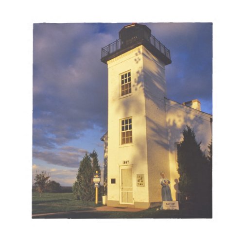 Lighthouse in Escanaba UP Michigan Notepad
