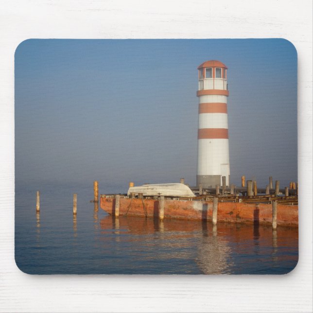 Lighthouse In Podersdorf Mouse Pad (Front)
