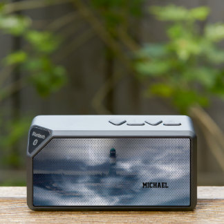 Lighthouse in the storm - Baltic Sea Bluetooth Speaker