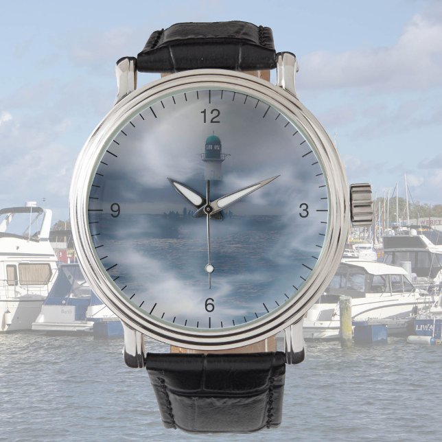 Lighthouse in the storm - Baltic Sea   Watch (Creator Uploaded)