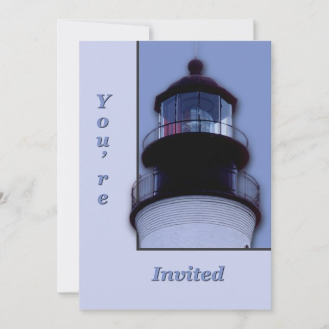 Lighthouse Invitation (Front)