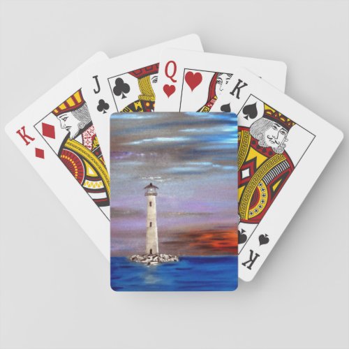 Lighthouse Island Poker Cards