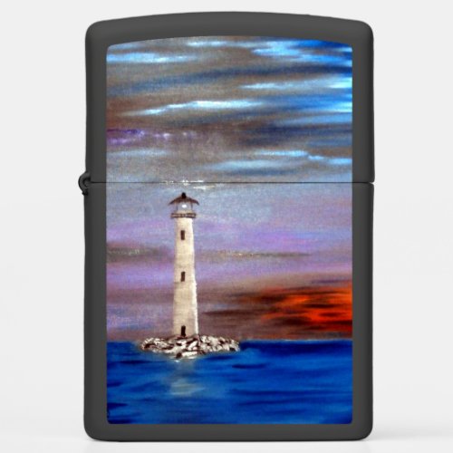 Lighthouse Island Zippo Lighter