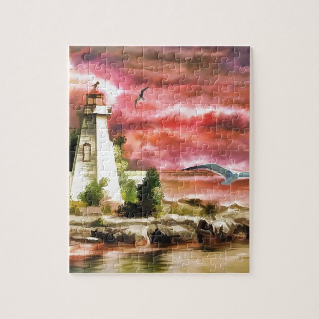 Lighthouse Jigsaw Puzzle (Vertical)