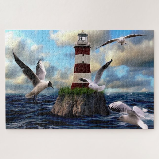Lighthouse Jigsaw Puzzle (Horizontal)