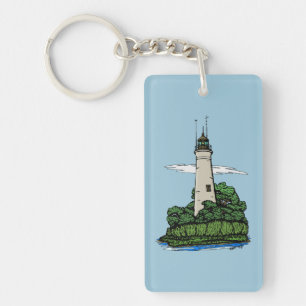 Lighthouse Keychain