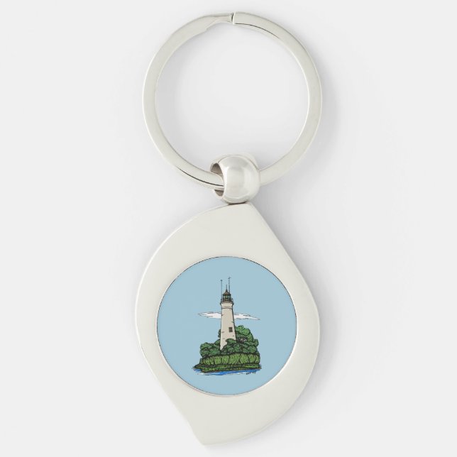 Lighthouse Keychain (Front)