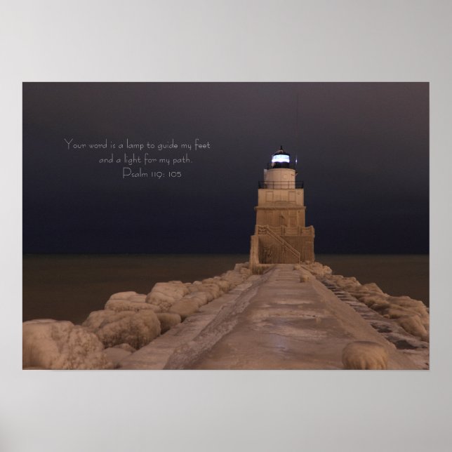 LIghthouse Lamp - 7824 Poster (Front)